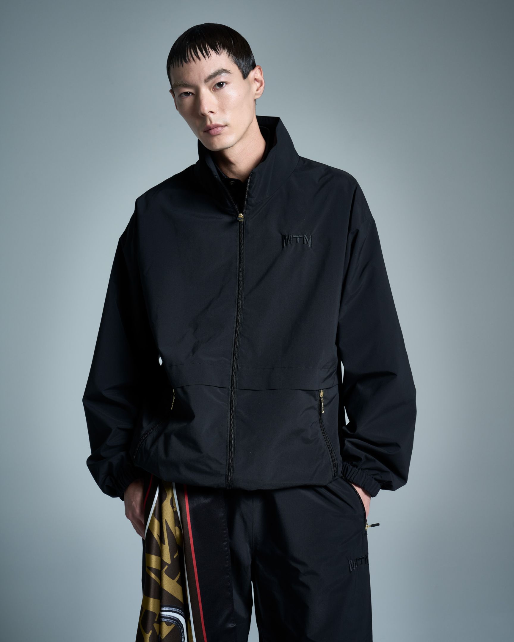 ブラックタフタウィンドブレイカージャケット | すべての商品 | Matin