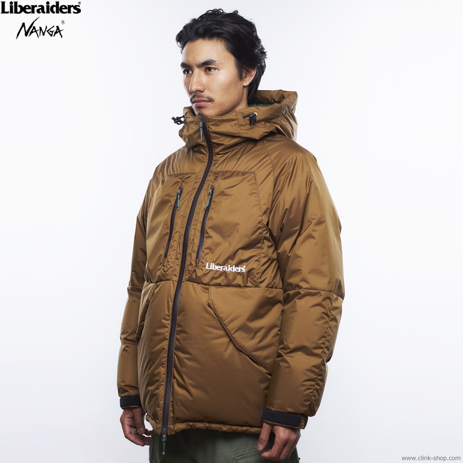CLINK｜NANGA X LIBERAIDERS AURORA UTILITY DOWN JACKET (COYOTE
