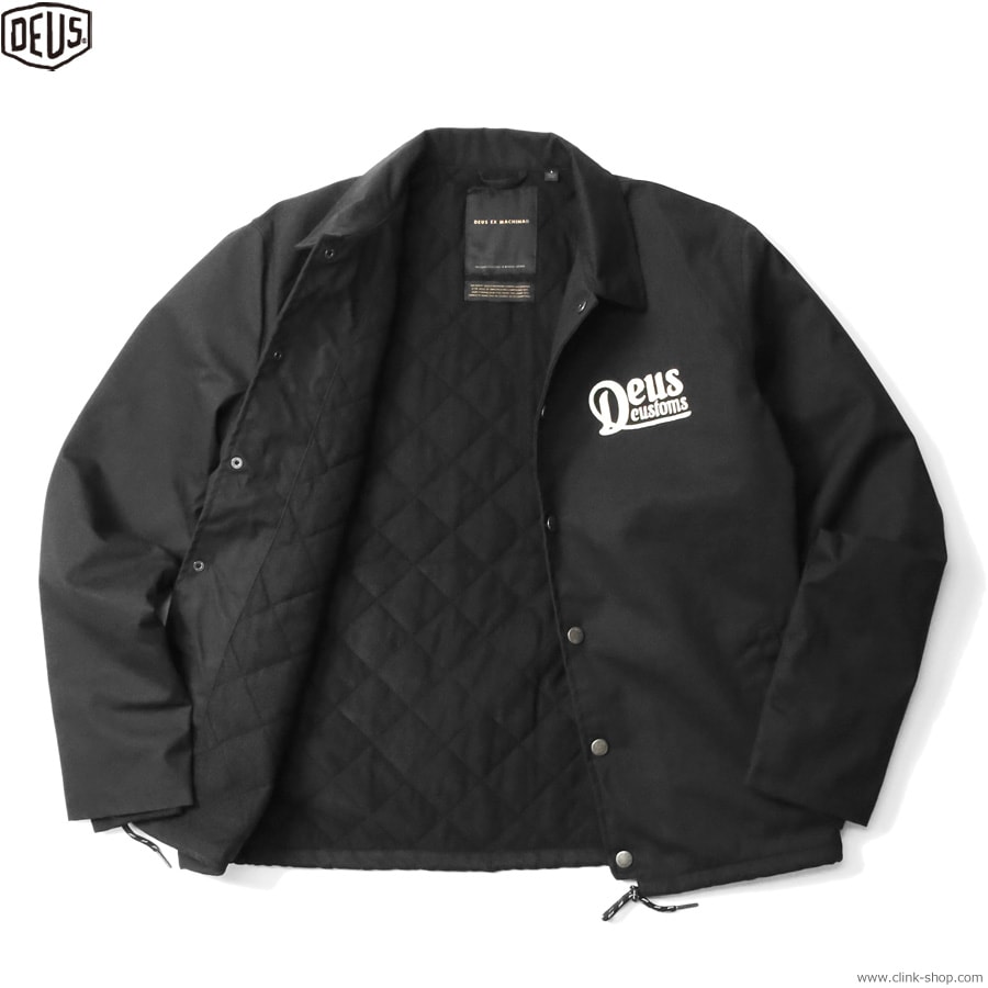 CLINK｜DEUS EX MACHINA BREEZE COACH JACKET (BLACK)｜東京・吉祥寺