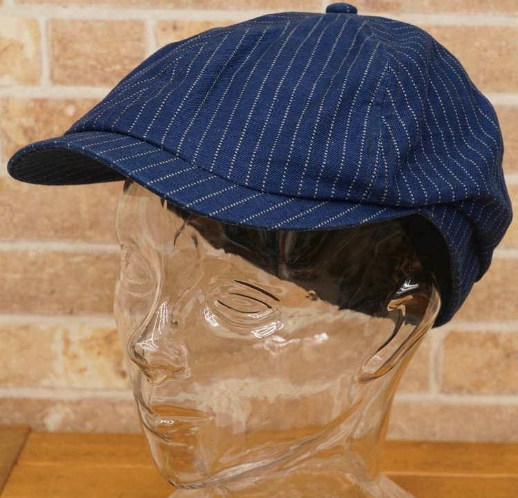 ほぼ未使用 RRL ダブルアールエル ウール キャスケット ダークネイビー