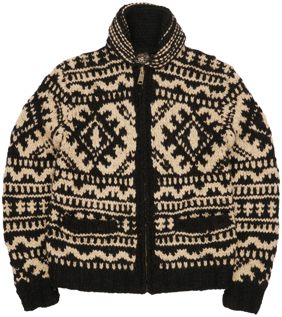 ダブルアールエル) RRL 【 限定 コレクション 】手編み ハンドニット