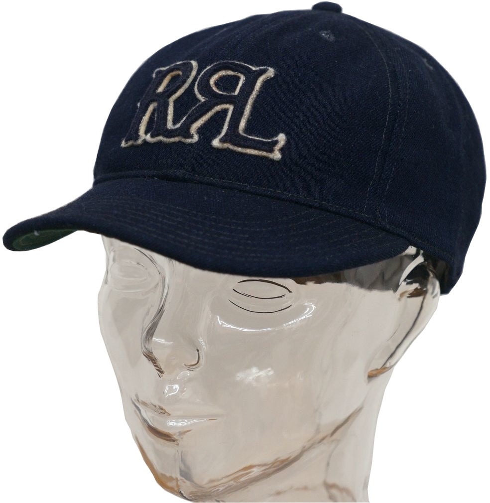 ダブルアールエル) RRL 本藍染め コットン ウール ツイル ボール