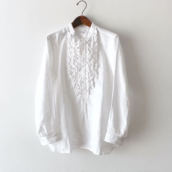 ラオスフリルシャツ | ブランドから選ぶ,a piece of Library | GENERAL