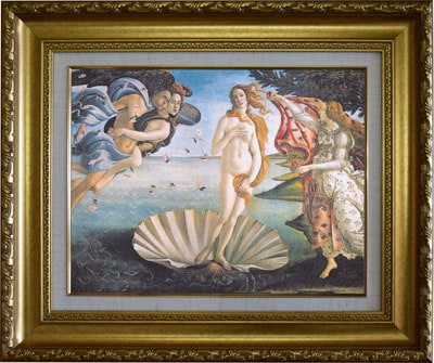 世界の複製名画】ボッティッチェリ「ヴィーナス誕生」