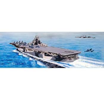 1/350 トランペッター アメリカ海軍 空母 CV-19 ハンコック (05610)