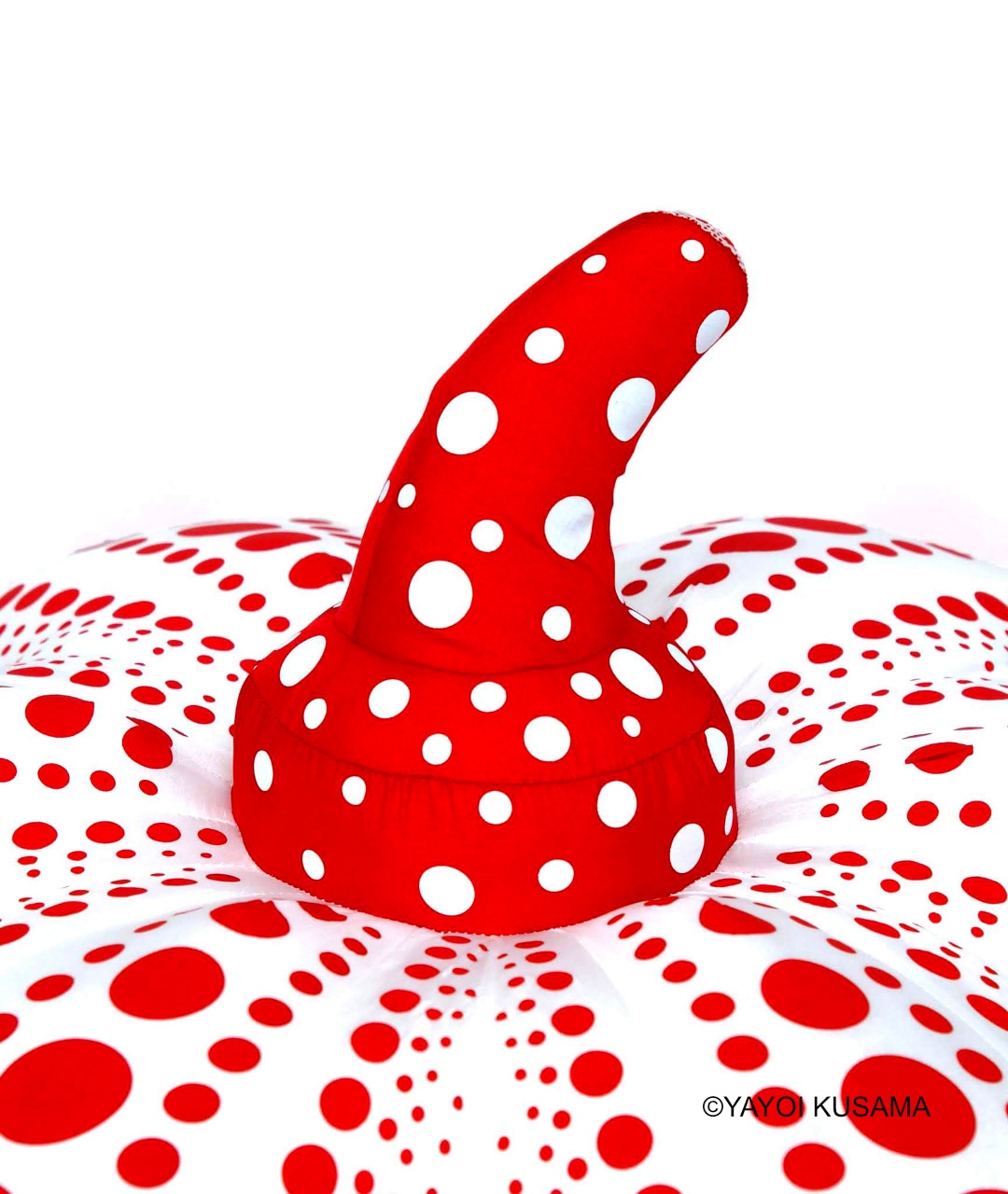 草間彌生 ソフトスカルプチャー [Pumpkin L(ホワイト)]｜ラムフロム