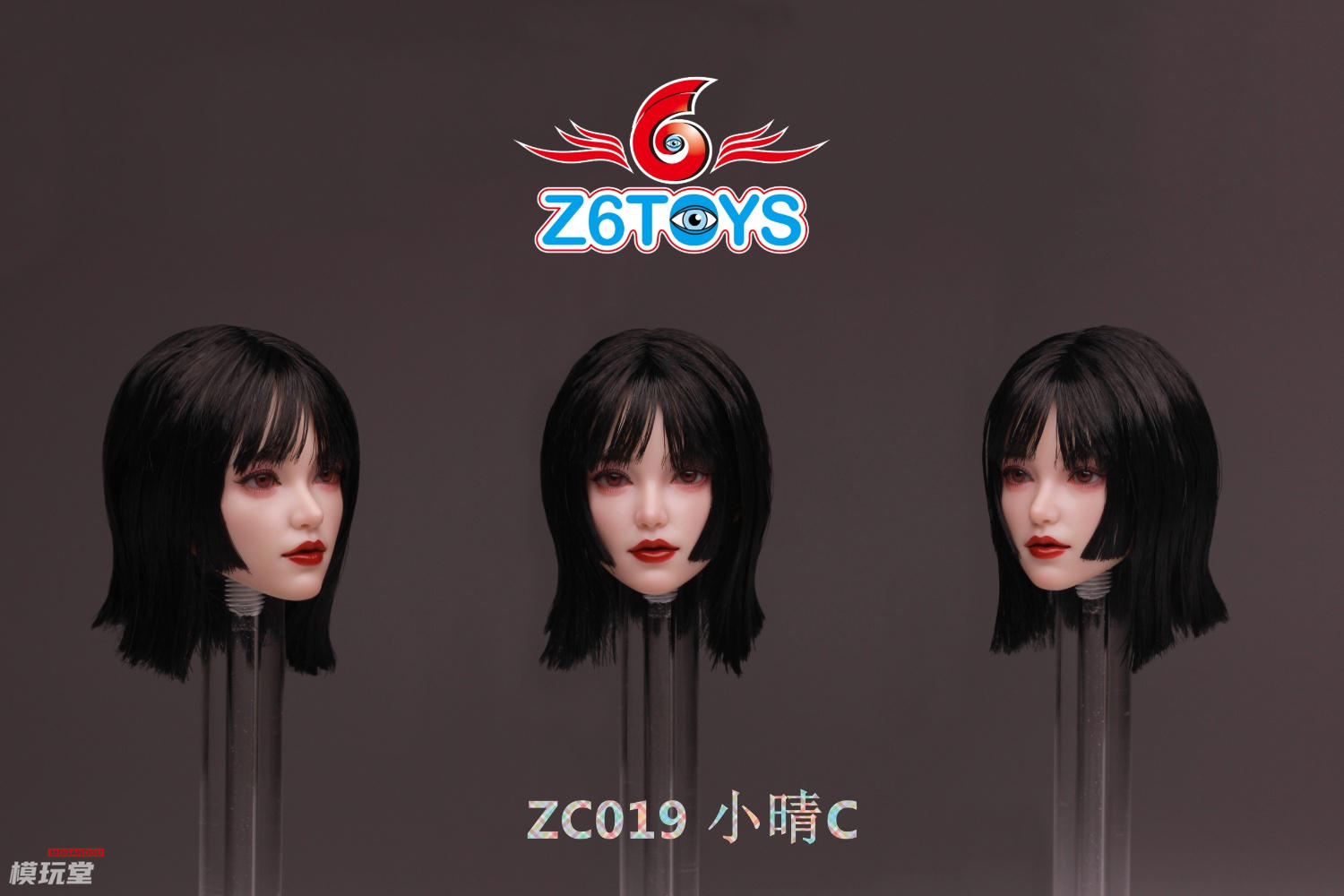 予約 Z6TOYS 1/6 アジア美女 小晴 眼球可動 ZC019 / ABCDEF Asian