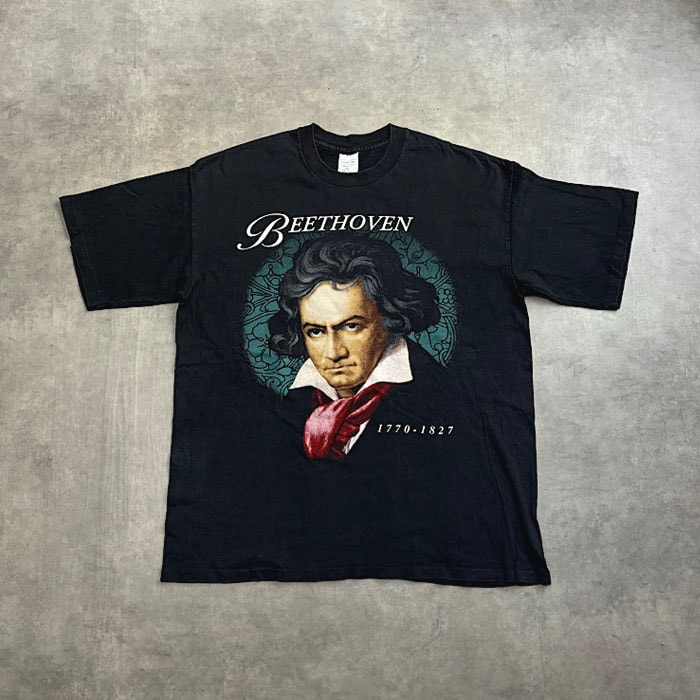 00s ピエール瀧とベートーベン 2003ツアーTシャツ 半袖Tシャツ M 黒