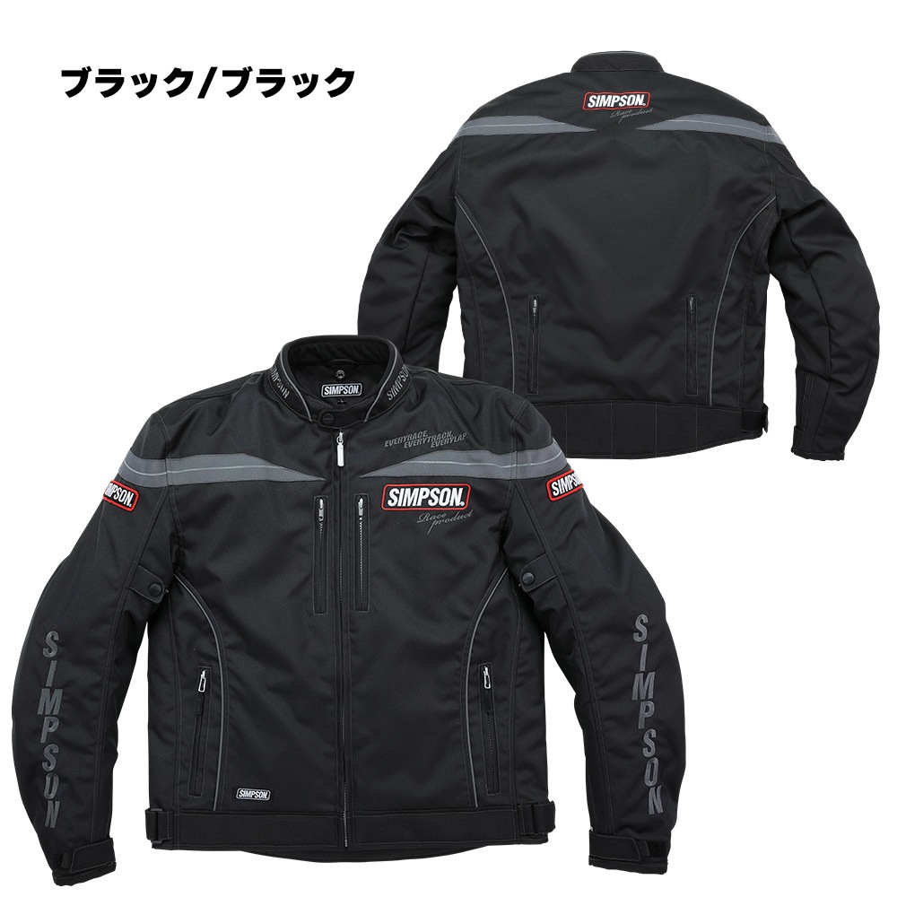 SIMPSON NSW-C02 ライダース ウィンタージャケット 秋冬モデル