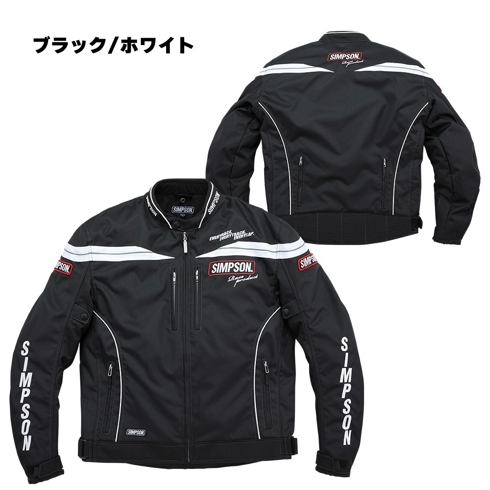 SIMPSON NSW-C02 ライダース ウィンタージャケット 秋冬モデル