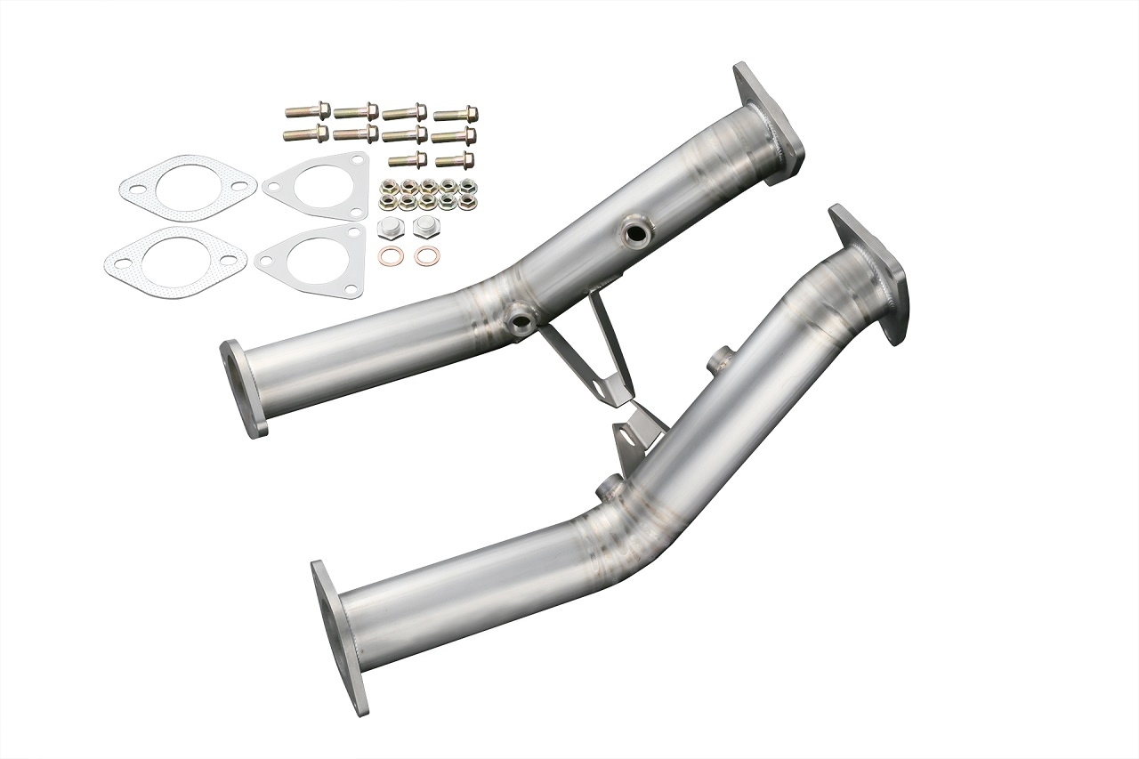 フルチタン触媒ストレートパイプキット フェアレディZ Z33