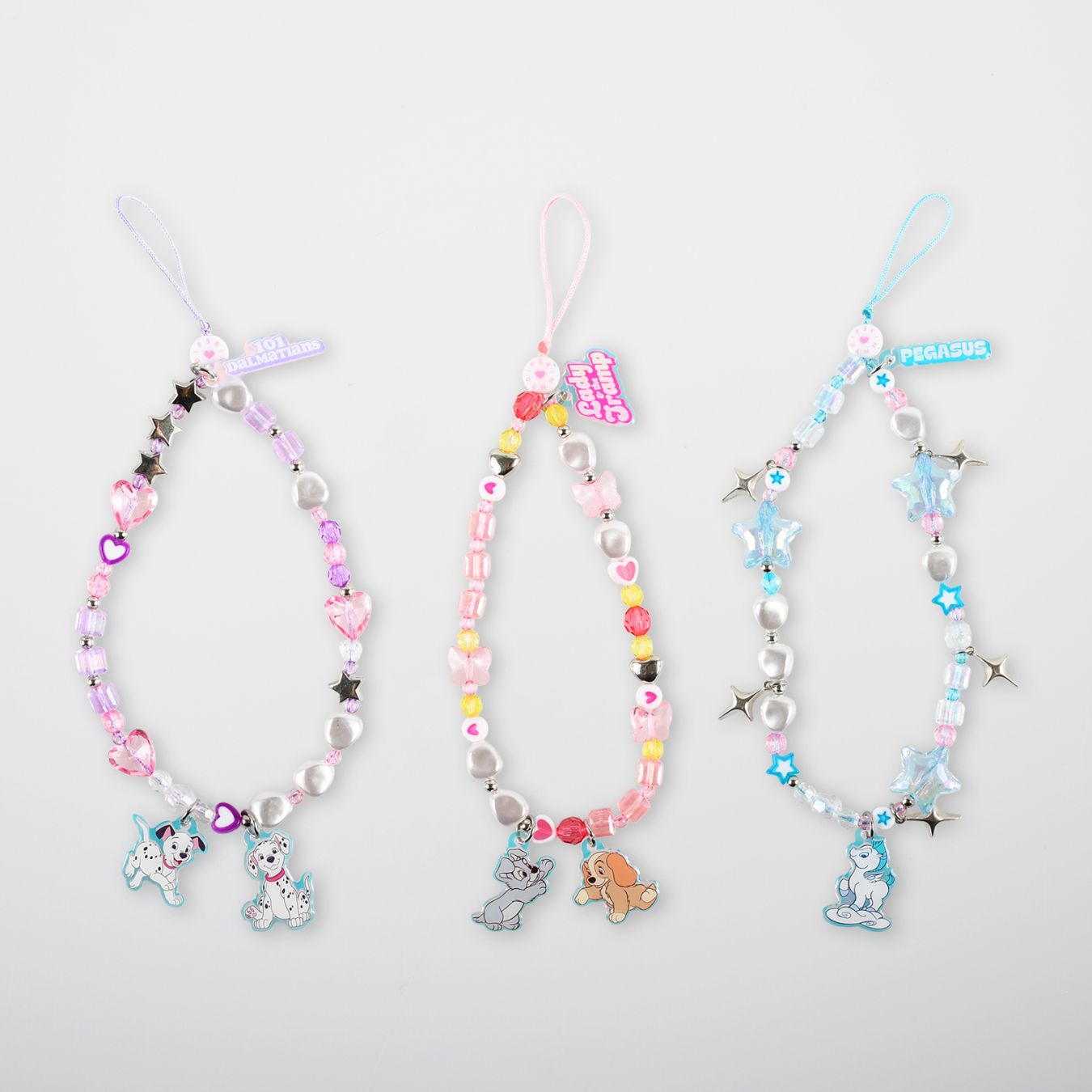 Skinnydip ハート型ビーズストラップ 2種セット Skinnydip ハート型