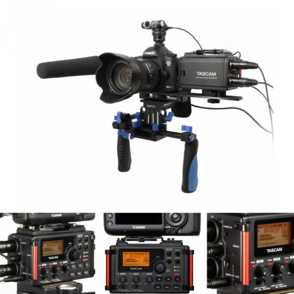 DR-60DMKII カメラ用リニアPCMレコーダー/ミキサー TASCAM