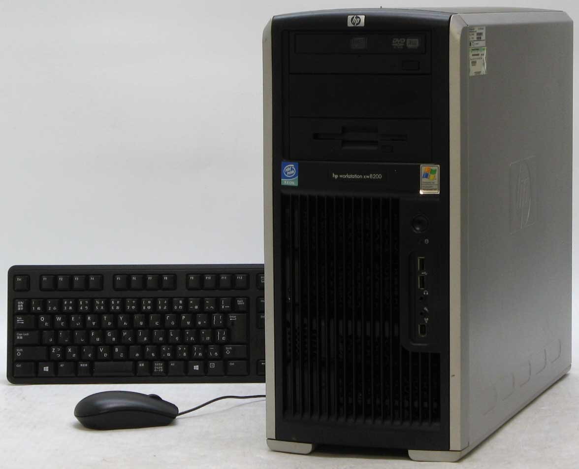 B5-8462/HP Workstation xw8200 XEON Windows XP 中古 ワーク