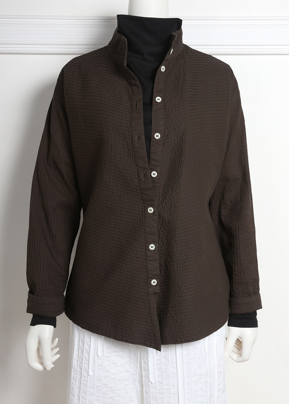 Online限定カラー】斜めピンタックブラウス【BASIC】 | ITEM