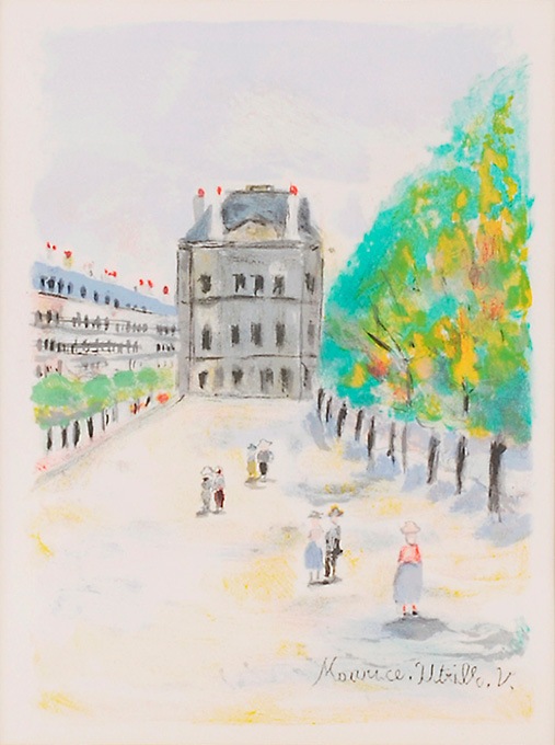 モーリス・ユトリロ 「ルーヴル美術館」 | | アトリエ・ブランカ