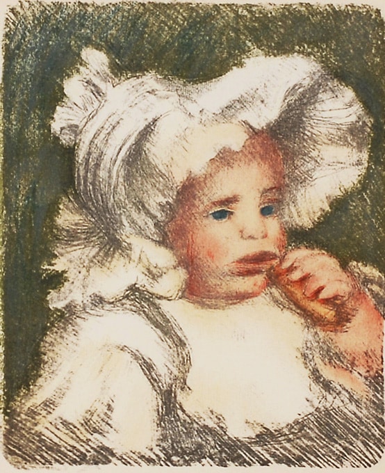 P=A・ルノワール 「ビスケットを食べる子供」 | | アトリエ・ブランカ