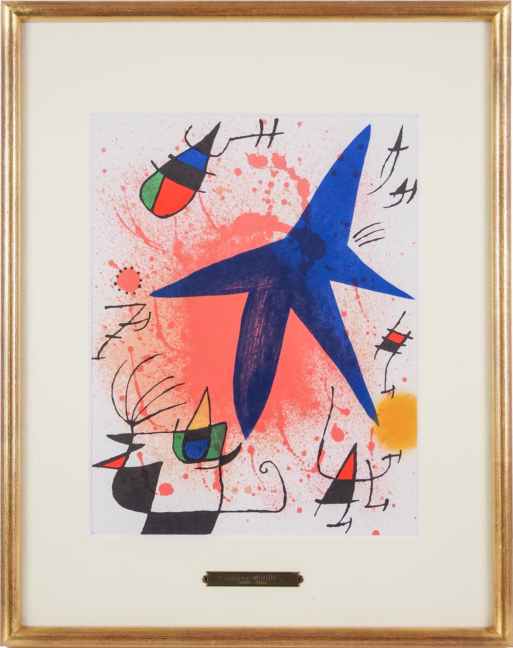 ジョアン・ミロ 「リトグラフ・オリジナル・Ⅰ-4」 | | アトリエ・ブランカ