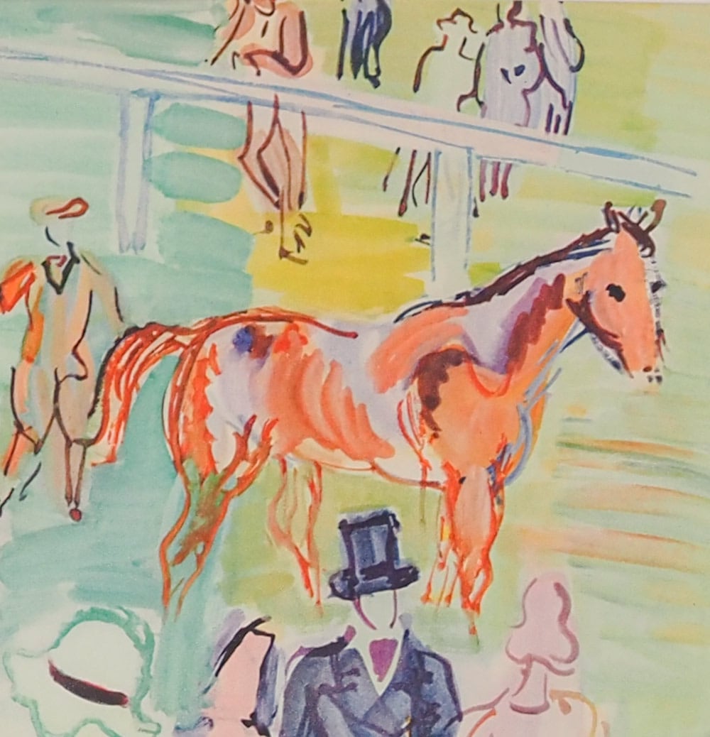 ラウル・デュフィ 「競馬場」 | | アトリエ・ブランカ