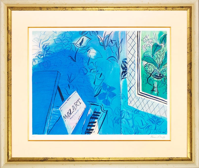 ラウル・デュフィ 「モーツァルトに捧ぐ」 | | アトリエ・ブランカ
