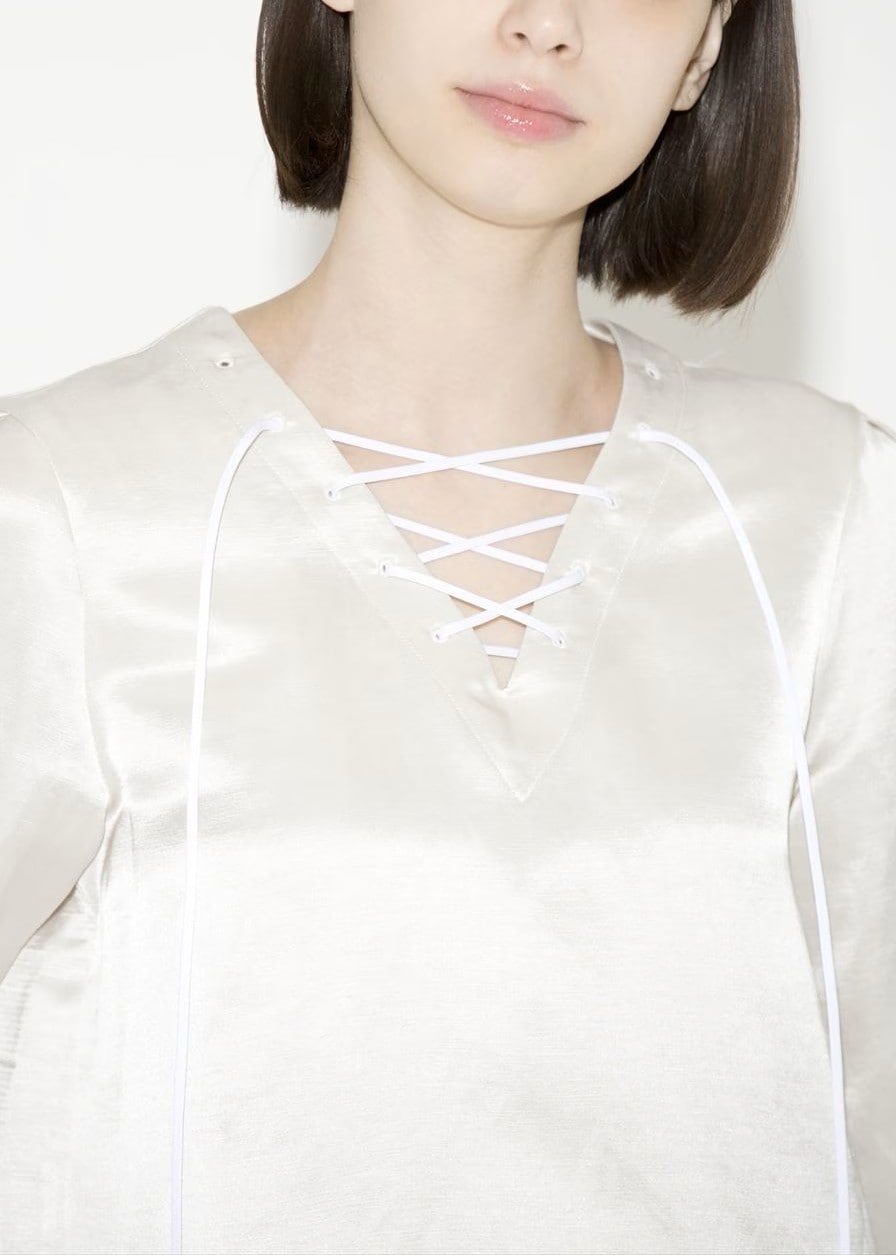 レースアップブラウス | COORDINATE | ADELLY ONLINE SHOP