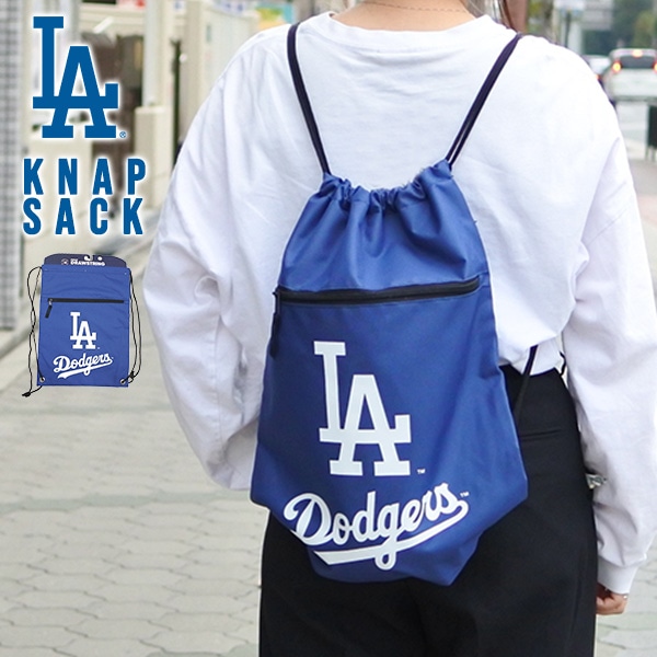 ドジャース ナップサック ブルー MLB dodgers LA LOS ANGELES 大谷翔平