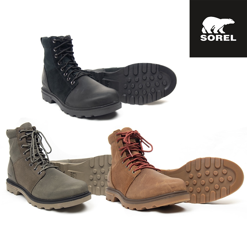 即日発送】SOREL ソレル カーソンシックス Black,Dark Stone Velvet