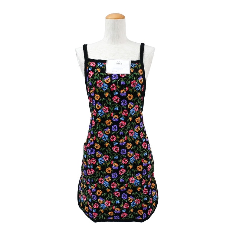 フェイラー FEILER エプロン FATIMA PETIT ファティマプチ ブラック