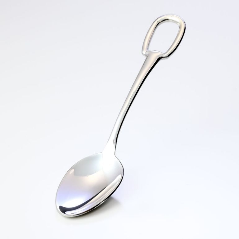 エルメス HERMES デザートスプーン 新品 アトラージュ カトラリー