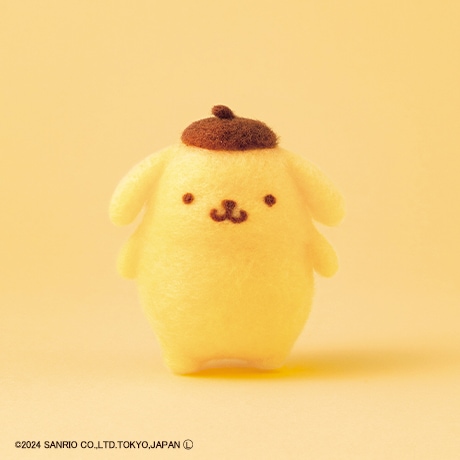H468-000-112 ニードルフェルトでつくる ポムポムプリン POMPOMPURIN