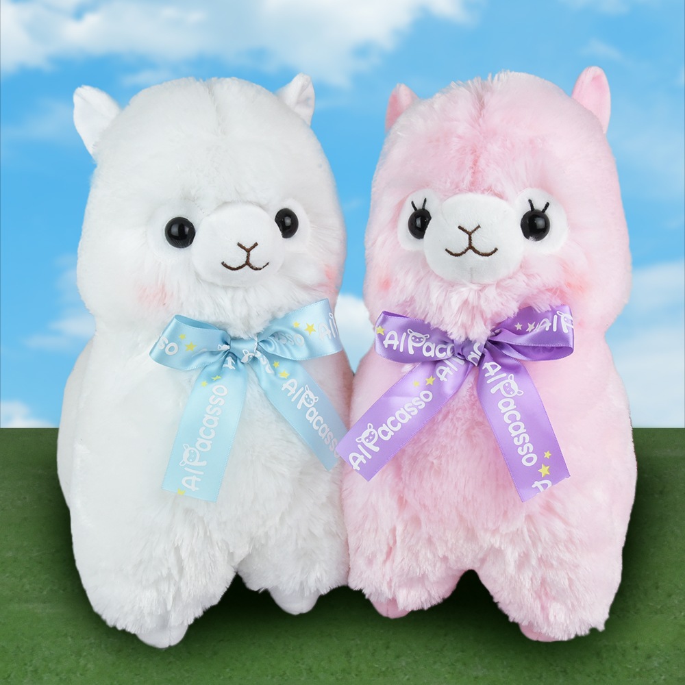 アルパカッソリボンBIG ももちゃん / Alpacasso ribbon BIG Momo-chan