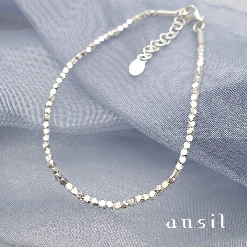 ブレスレット カレンシルバー シルバービーズ レディース メンズ 金属