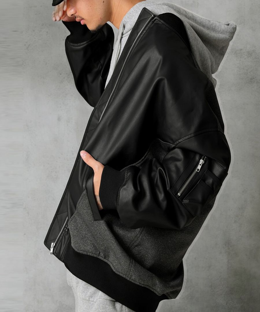 ドッキングMA-1 MA-1 アウター メンズ 送料無料・メール便不可 | MENS