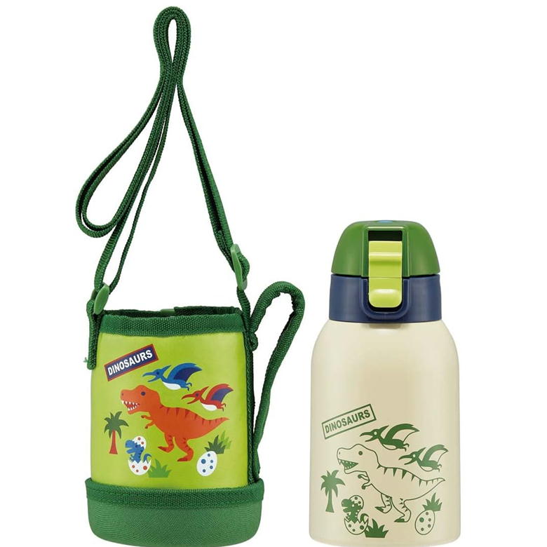 ステンレスボトル KSTCH4 ディノザウルス カバー付き ダイレクトボトル