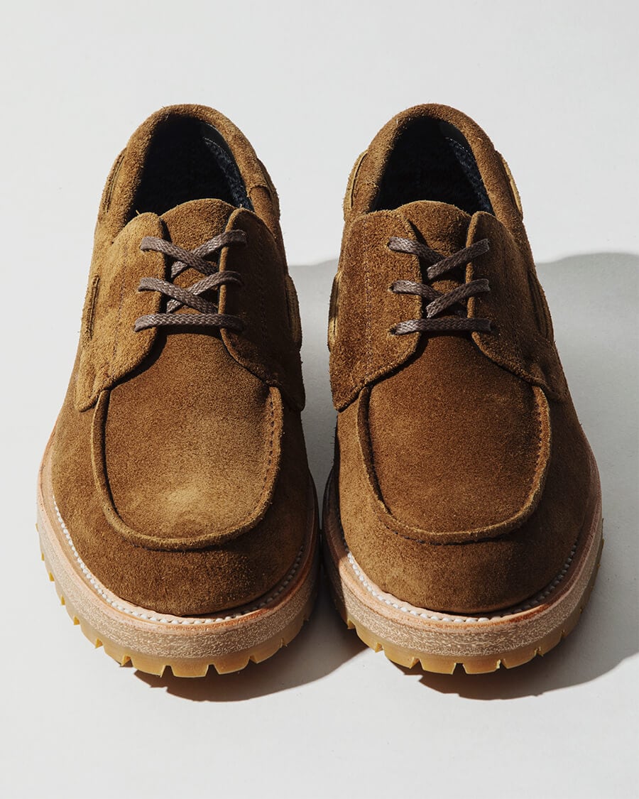 MARINER MOC SHOES COW LEATHER WITH GORE-TEX | nonnative | A(e)_STORE