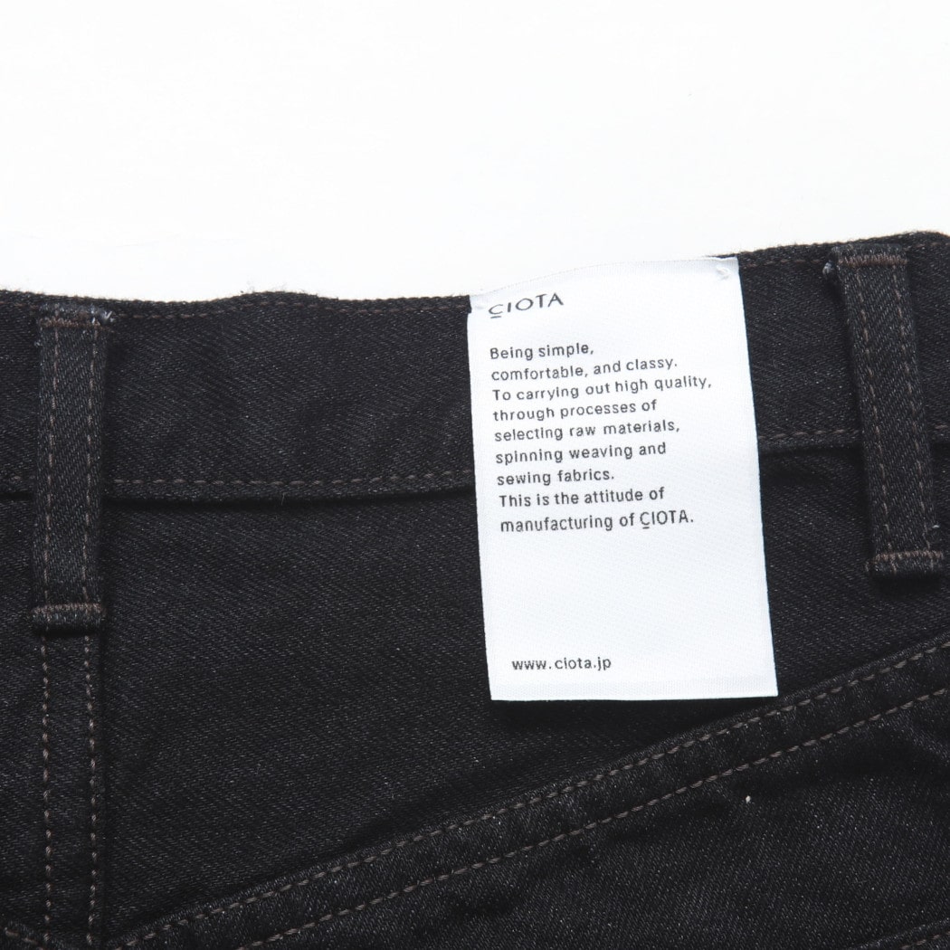 CIOTA シオタ New Baggy 5 Pocket Pants 生機 デニム スビンコットン