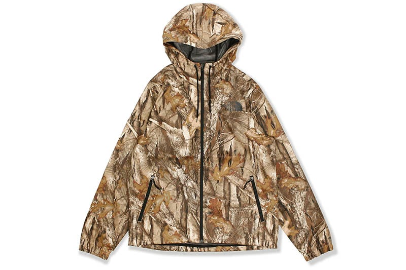 THE NORTH FACE NOVELTY RAIN SHELL JACKET (NF0A52ZX/047:KELP TAN