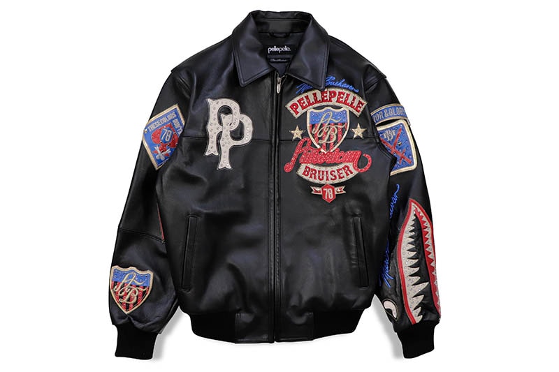 Pelle Pelle AMERICAN BRUISER PLUSH JACKET (423/324-37467-BLK:BLACK