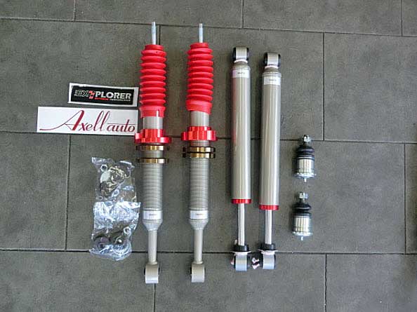 EXPLORER GT フロント2インチアップ車高調ショックアブソーバーセット