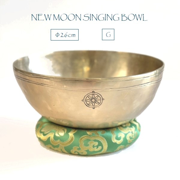 ニュームーンシンギングボウル【7メタル】【Φ29cm】【E】サンタ
