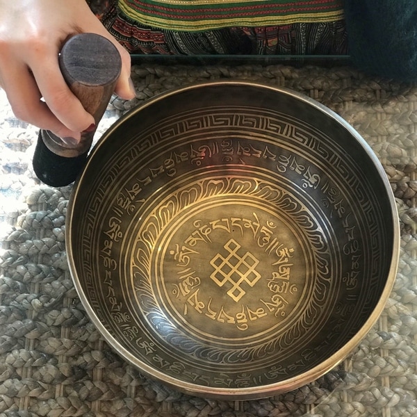 シンギングボウル【φ25cm】【C】スディップ・ランサル工房