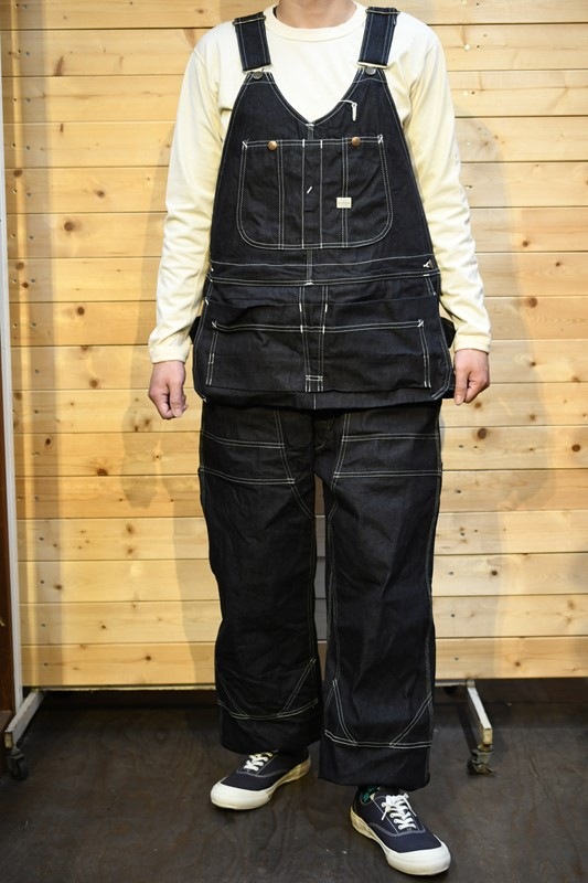 CUSHMAN / クッシュマン オーバーオール CUSHMAN 22251 DOUBLE KNEE