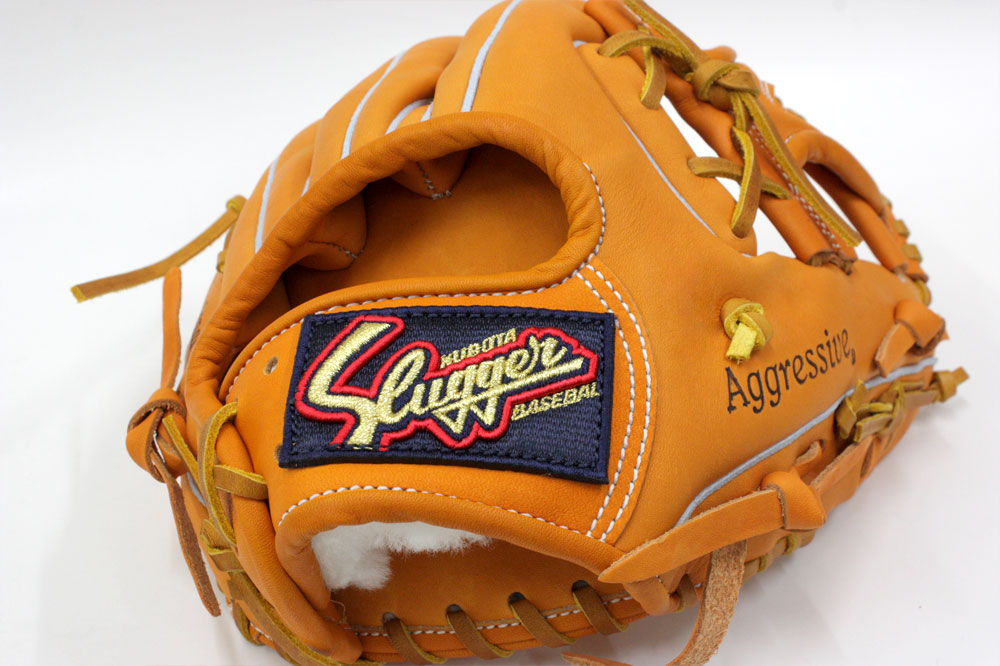 久保田スラッガー 軟式 グローブ KSN-AR3 KSオレンジ ショート向け