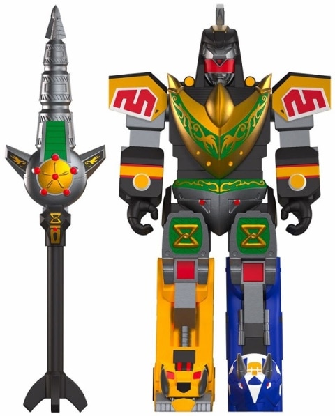 新品 SUPER7 リ・アクション マイティ・モーフィン・パワーレンジャー