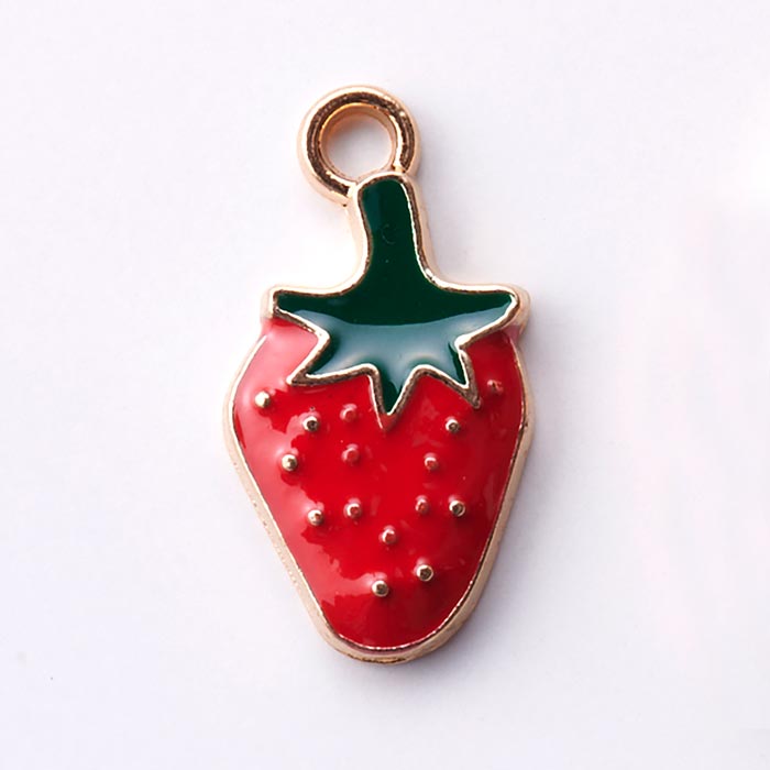 チャーム/エポ入り ストロベリー | ・チャーム・タッセル,チャーム