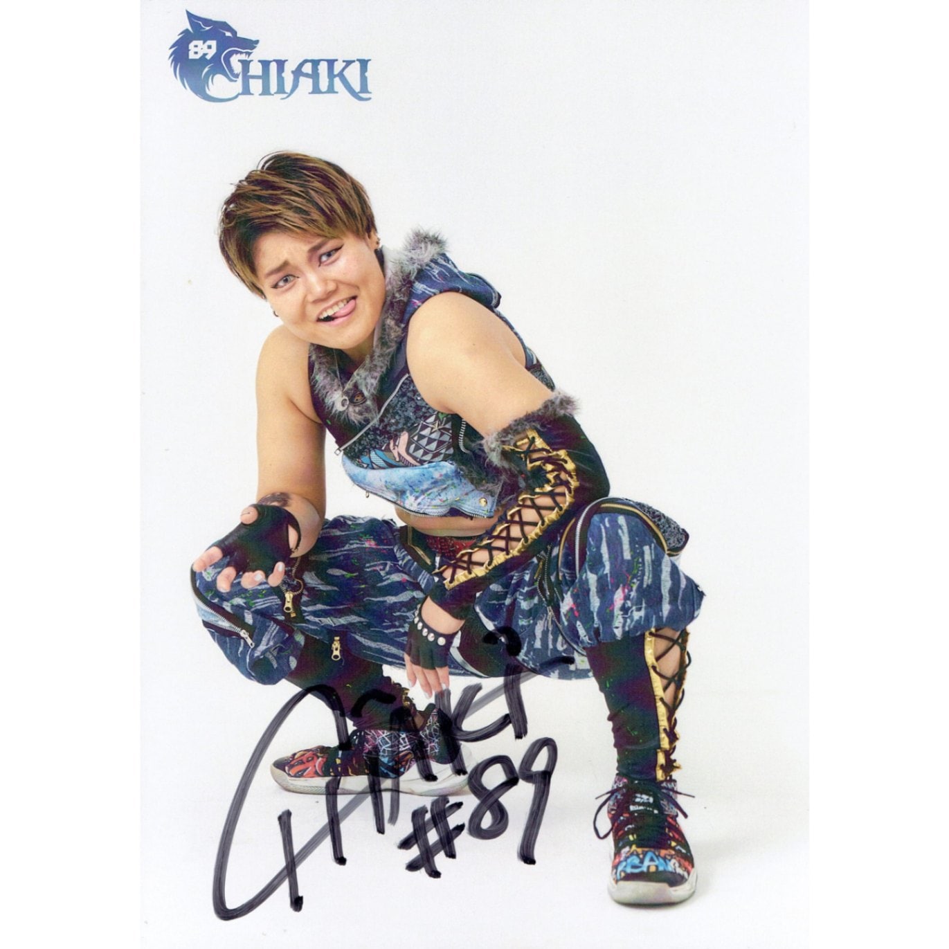 CHIAKI #89 マリーゴールド ポートレート 直筆サイン入り コスチューム