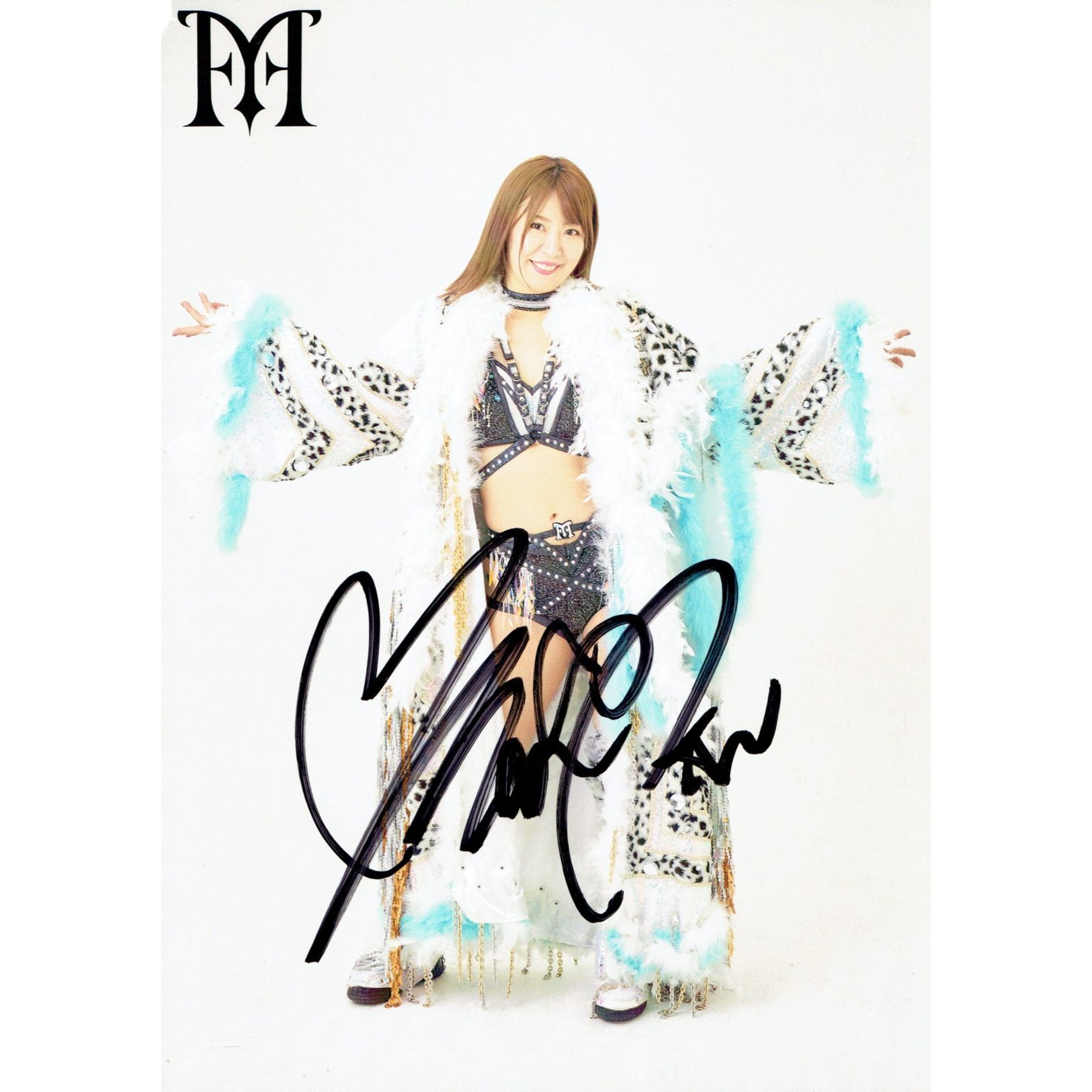 桜井麻衣 #8 マリーゴールド ポートレート 直筆サイン入り