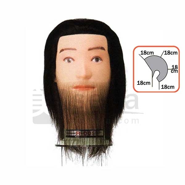 カットウィッグ R-005 メンズ 人毛 国家試験練習用 ハチ約52cmの通販