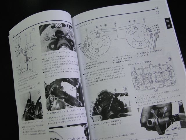 Z400FX 純正サービスマニュアル | KAWASAKI,Z400FX ('80～),その他
