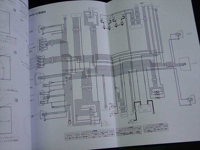 Z400FX 純正サービスマニュアル | KAWASAKI,Z400FX ('80～),その他
